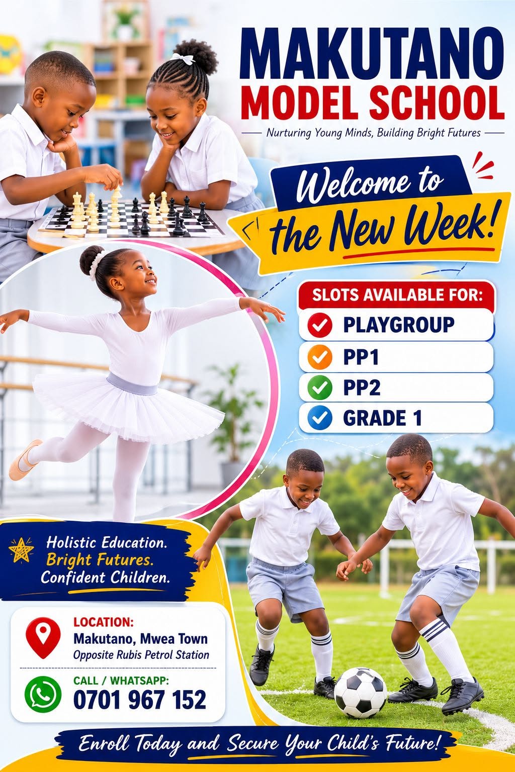 Activities at Makutano Model School